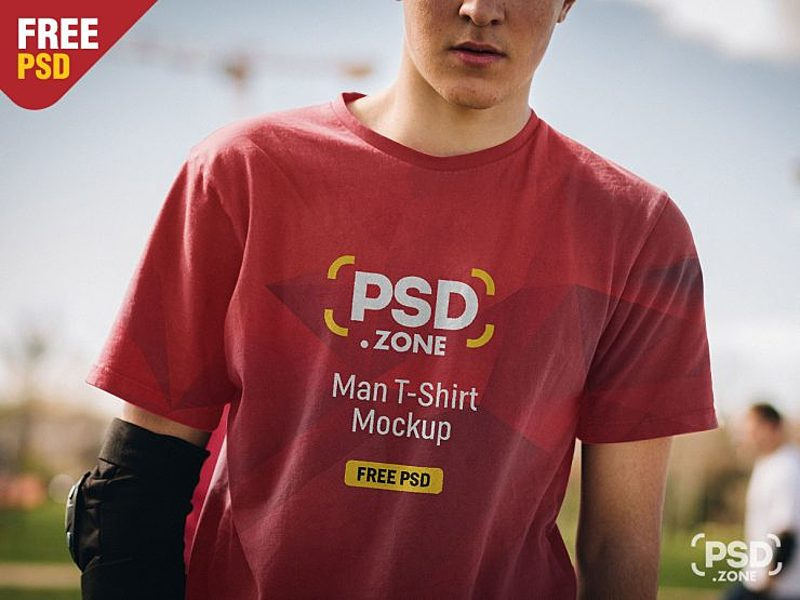 Download Man T Shirt Design Mockup Psd By Psd Zone Epicpxls