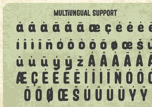 Blackburn - Vintage Font