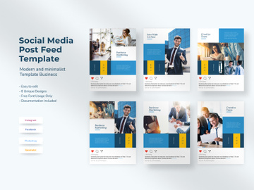 Business Social Media Post Template preview picture