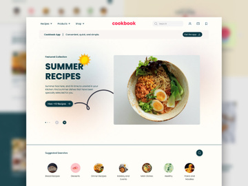 Cookbook - Recipes Website preview picture