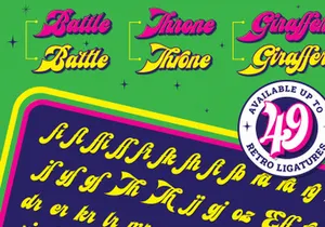 Lettro | Retro Layered Script