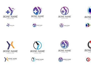 Bone Foot Logo and symbol vector preview picture