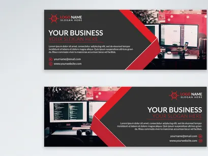 Corporate Facebook Cover Design Template