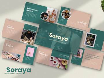 Soraya Creative Powerpoint Template preview picture