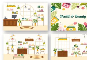 17 Beauty and Health Illustration