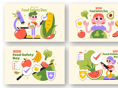 13 World Food Safety Day Illustration