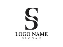 Business corporate S letter logo design vector