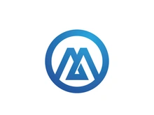 M Letter illustration icon Logo Template
