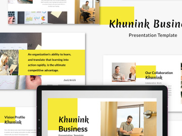 Khunink Business Google Slide Template preview picture