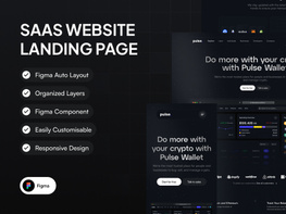 Pulse - Saas Website Landing Page preview picture