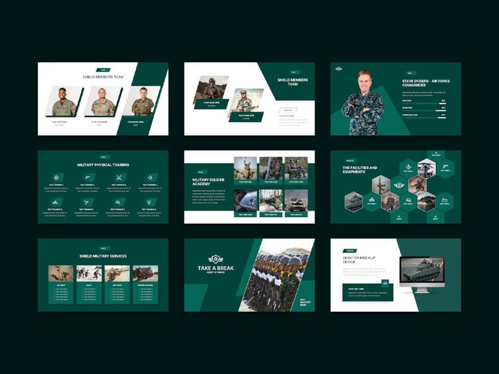 Military - Army & Police Presentation Template