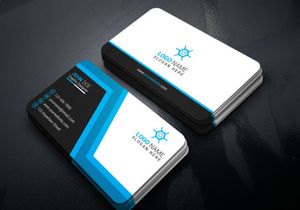 Corporate Business Card Design Template