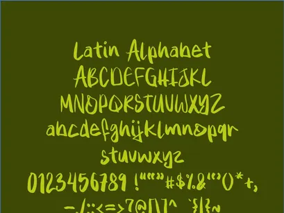 ELAAZ – Modern Casual Handwritten Font (OTF)