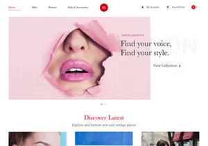 Br: Free Sketch ecommerce / blog template