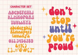 Retro Power - Groovy Retro Display Font