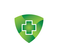 Health medical logo template vector illustration design