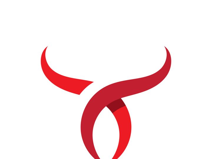 Taurus Logo Template  Red Bull Taurus Logo Template vector icon illustration
