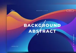 Abstract Background Blue and Orange