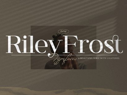 Riley Frost - Casual Serif Font