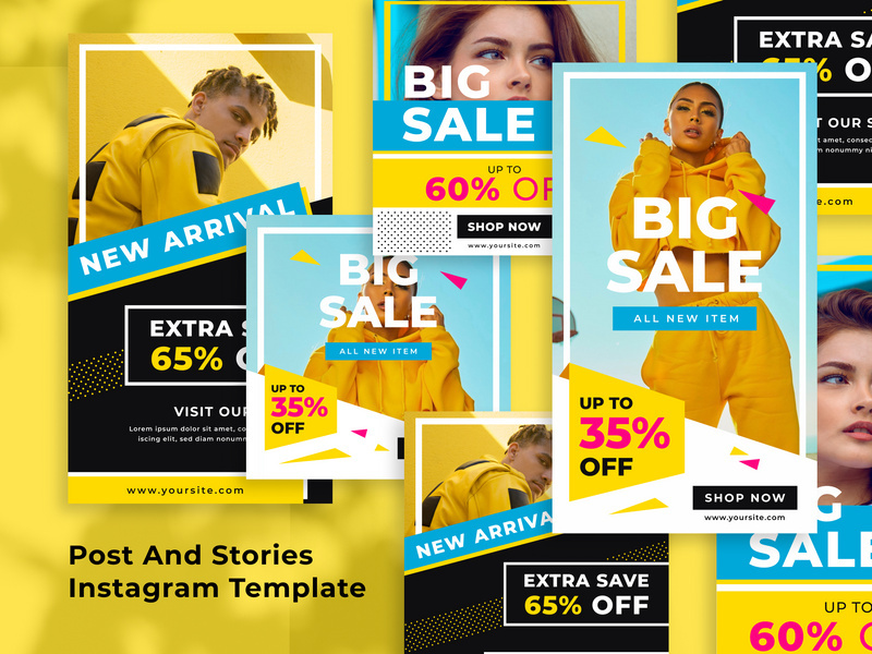 Instagram Post and Story Template V.1