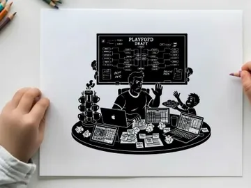 Silhouette of man and child in fantasy football draft setting preview picture