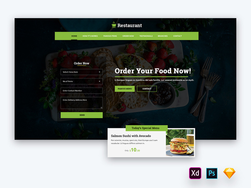 Hero Header for Food & Restaurant Websites-02