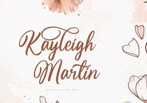 Cranberry - Modern Script Font