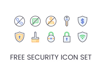 Security Icons preview picture