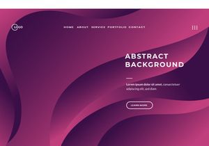 Vibrant Red Abstract Background Wave