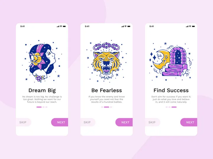 Onboarding Screens