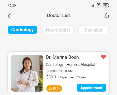 Doctor Mobile App
