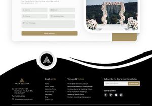 Wedding Videographer Website UI Kit