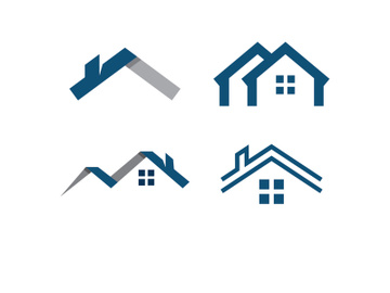 Property and construction home logo vector template design preview picture