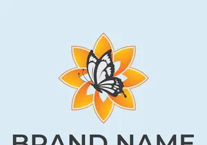 Butterfly logo design