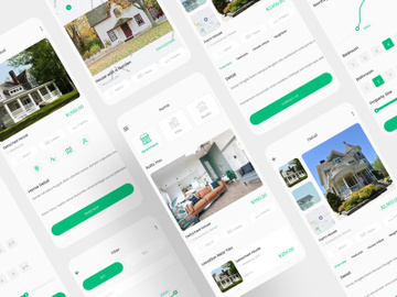 Real Estate App UI Kit preview picture