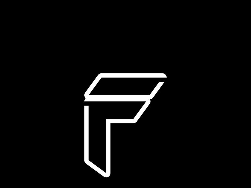 F logo and symbol vector icon app