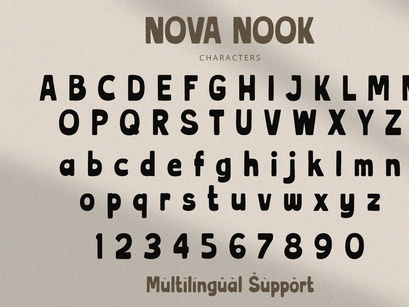 Nova Nook - Bold Display