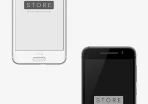 HTC One Android Mockup