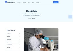 Healthpoint Pro NextJs Medical and Healthcare Website Template