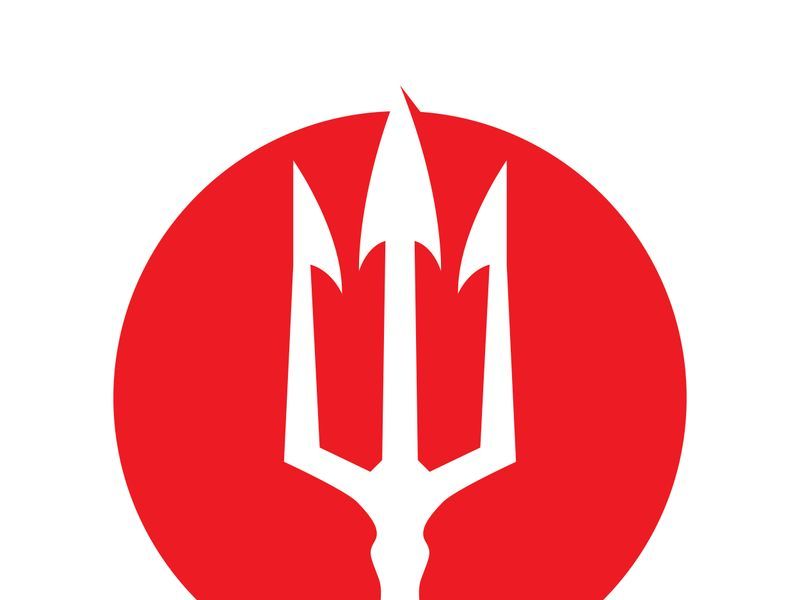 Mystic Trident Emblem Of Power magic trisula