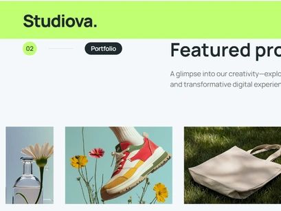 Studiova Bootstrap Website Template