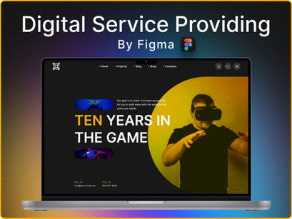 Digital Service Providing Website