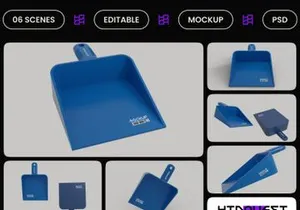 Hand Scoop Mockup