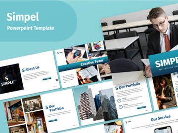 Simple Business Powerpoint Template preview picture