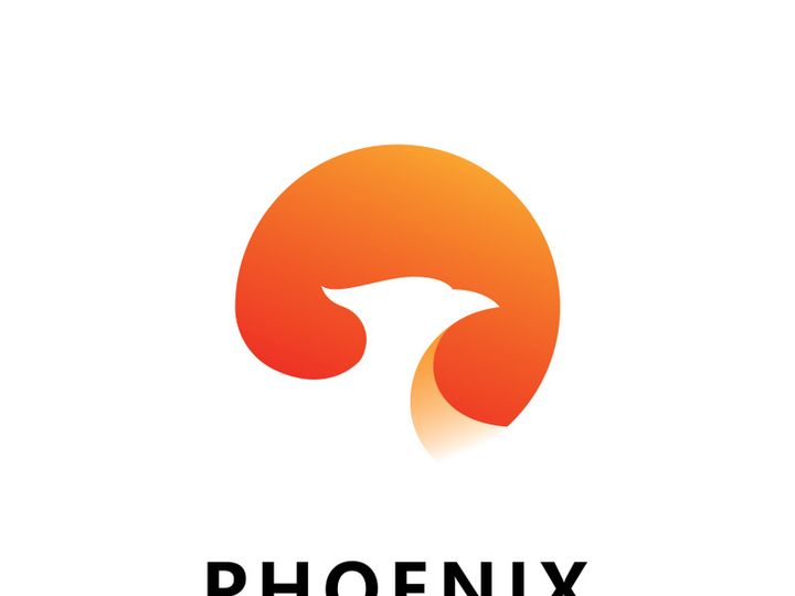 Phoenix logo vector template  design