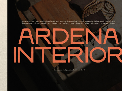 Arche Sans | Vintage Sans Serif