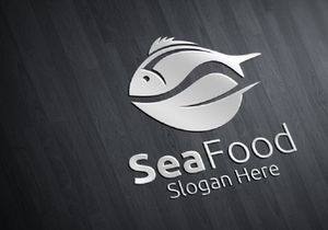 15+ Seafood Logo Bundle