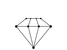 Diamondl line icon  diamond polygonal design vector template