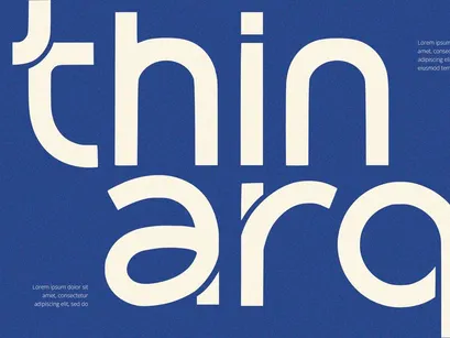 Glacier - Display Font