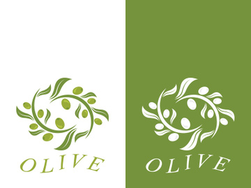 Extra virgin olive oil logo icon design vector illustration preview picture